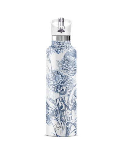 Toile Fleurie | 25oz. Insulated Water Bottle