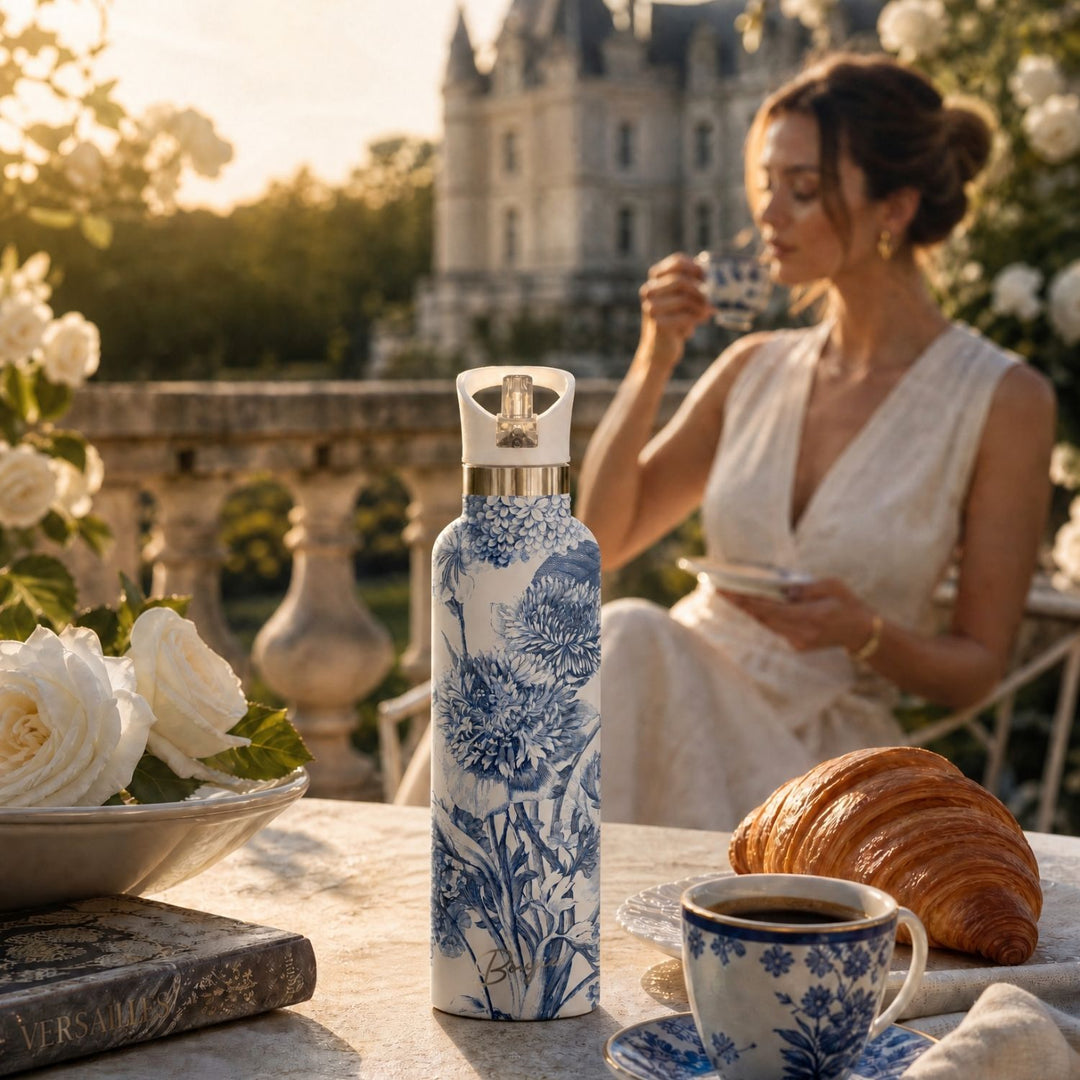 My Bougie Bottle 25oz Insulated Water Bottle – Toile Fleurie