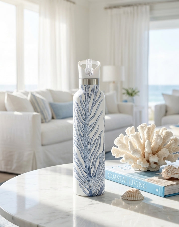 My Bougie Bottle 25oz Insulated Water Bottle – Akoa Coral