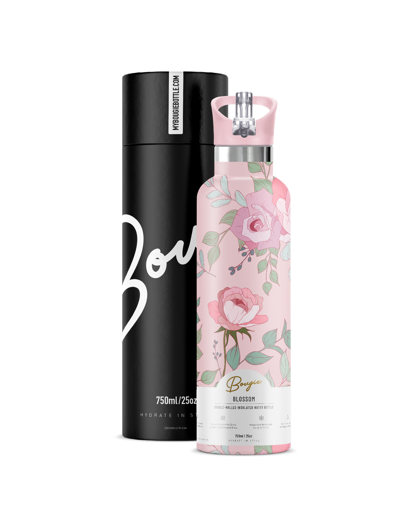 Blossom | 25 oz Insulated Water Bottle