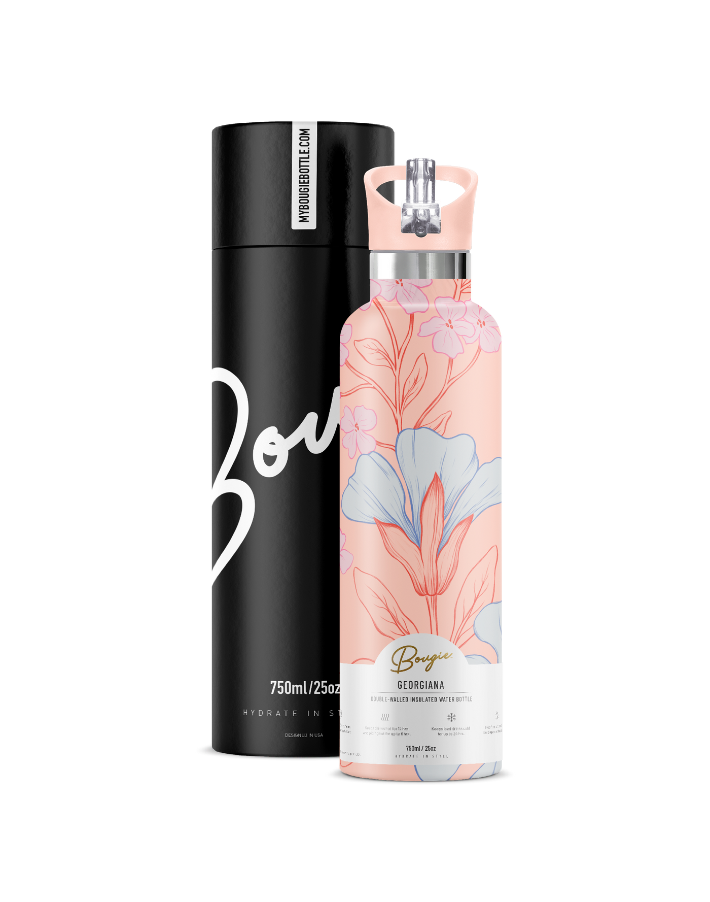 Georgiana | 25 oz Insulated Water Bottle