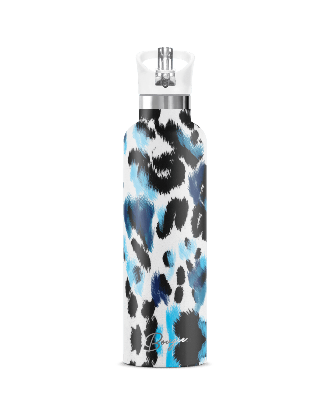 Hibiscus 25oz Insulated Stainless Steel Water Bottle | My Bougie