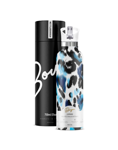 Leopard | 25 oz Insulated Water Bottle