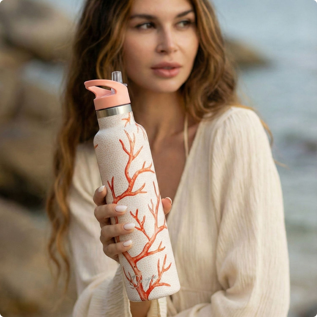 My Bougie Bottle 25oz Insulated Water Bottle – Corallia