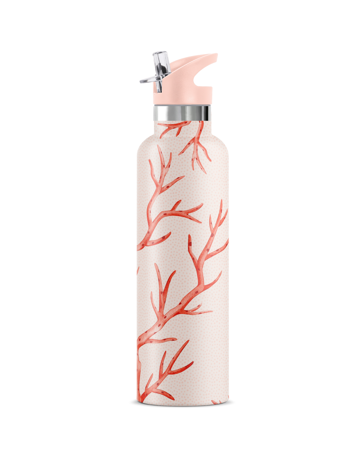 Corallia | Coral 25oz. Insulated Water Bottle - My Bougie Bottle