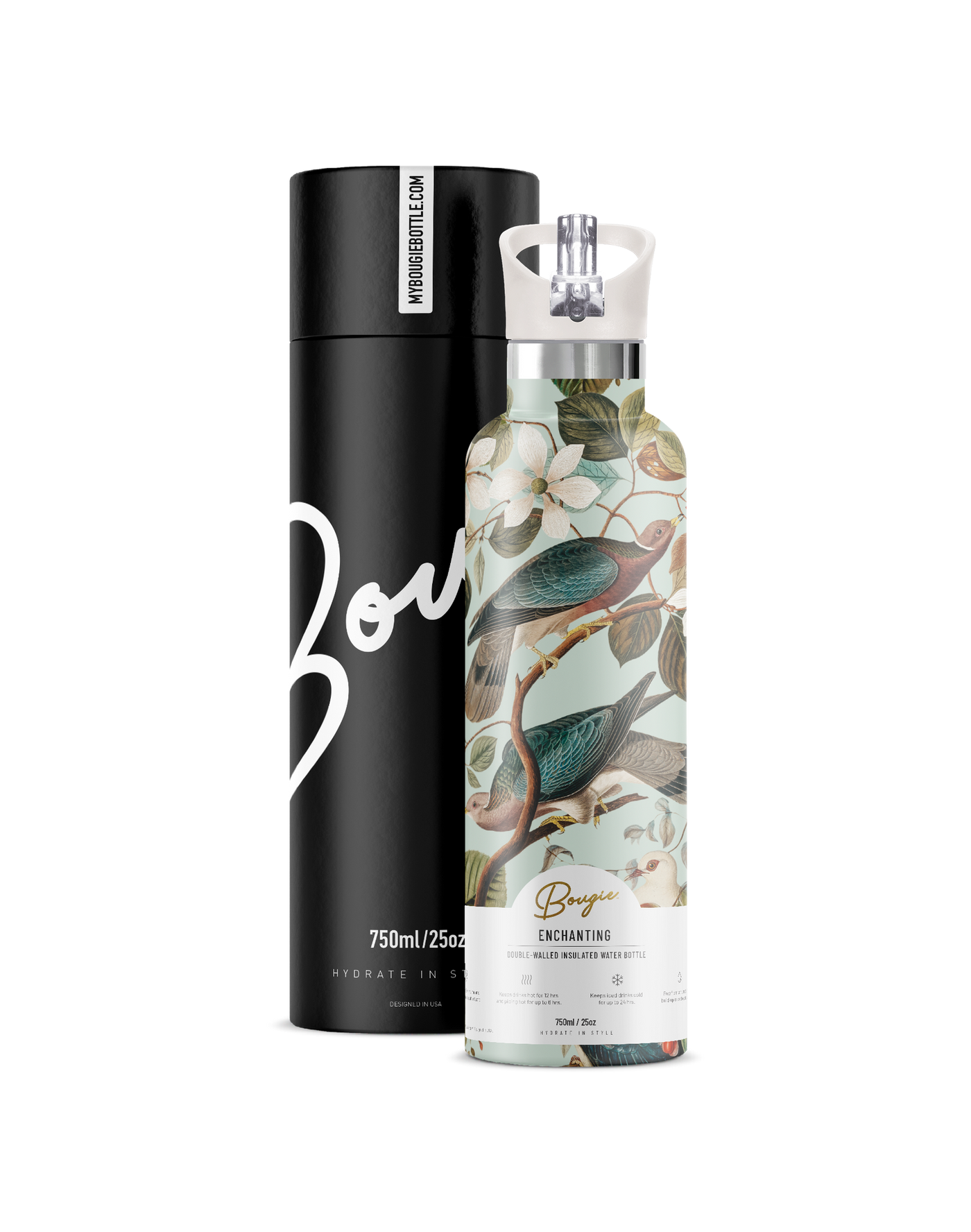 Enchanting | 25oz. Insulated Water Bottle - My Bougie Bottle