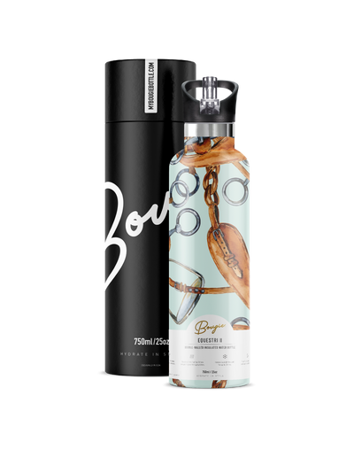 Equestri II | 25oz. Insulated Water Bottle - My Bougie Bottle