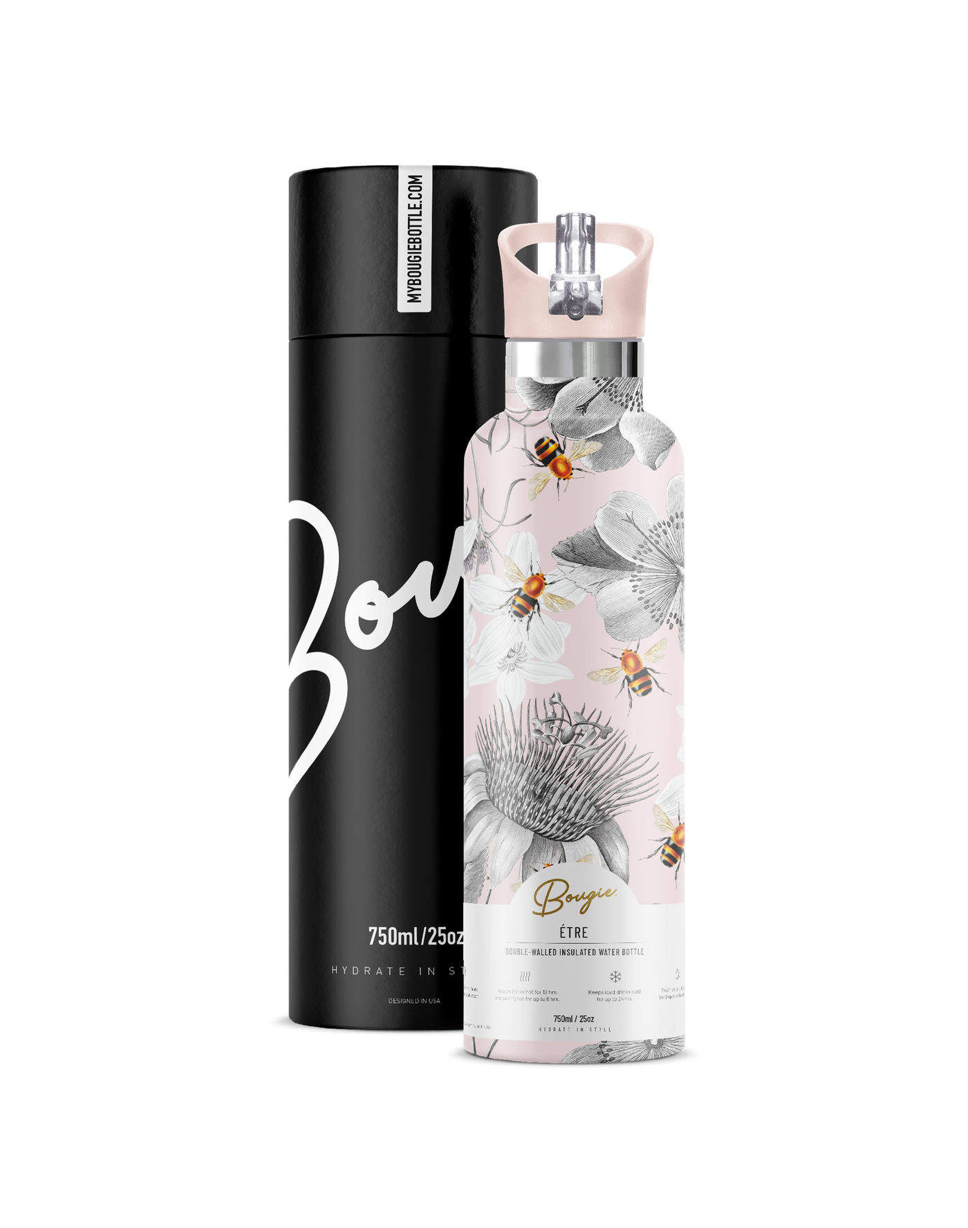 Etre | 25oz. Insulated Water Bottle - My Bougie Bottle