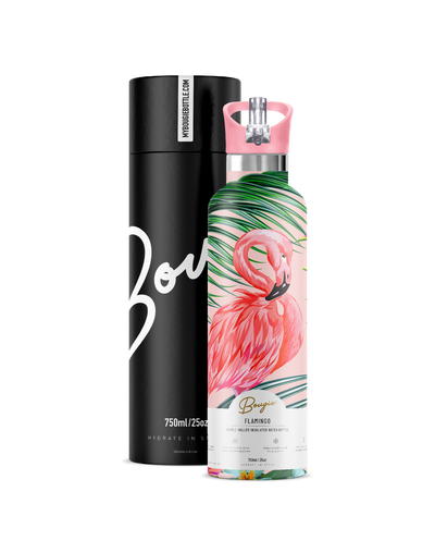 Flamingo | 25oz. Insulated Water Bottle - My Bougie Bottle