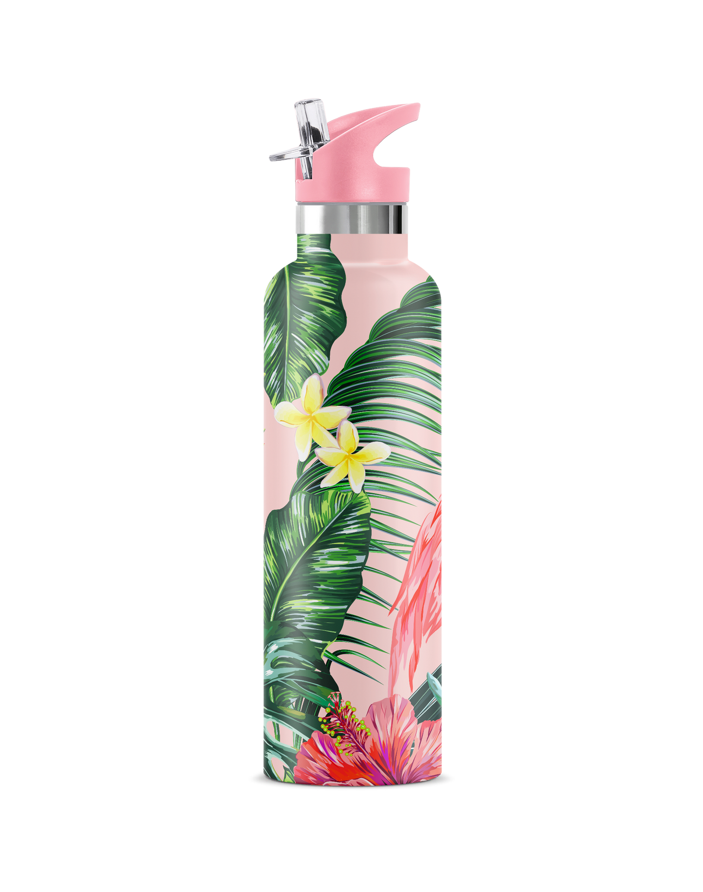 Flamingo | 25oz. Insulated Water Bottle - My Bougie Bottle