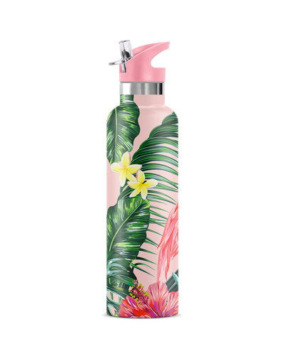 Flamingo | 25oz. Insulated Water Bottle - My Bougie Bottle