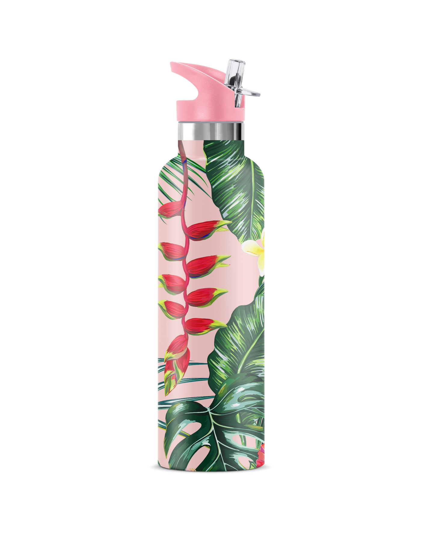 Flamingo | 25oz. Insulated Water Bottle - My Bougie Bottle