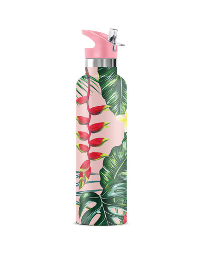 Flamingo | 25oz. Insulated Water Bottle - My Bougie Bottle