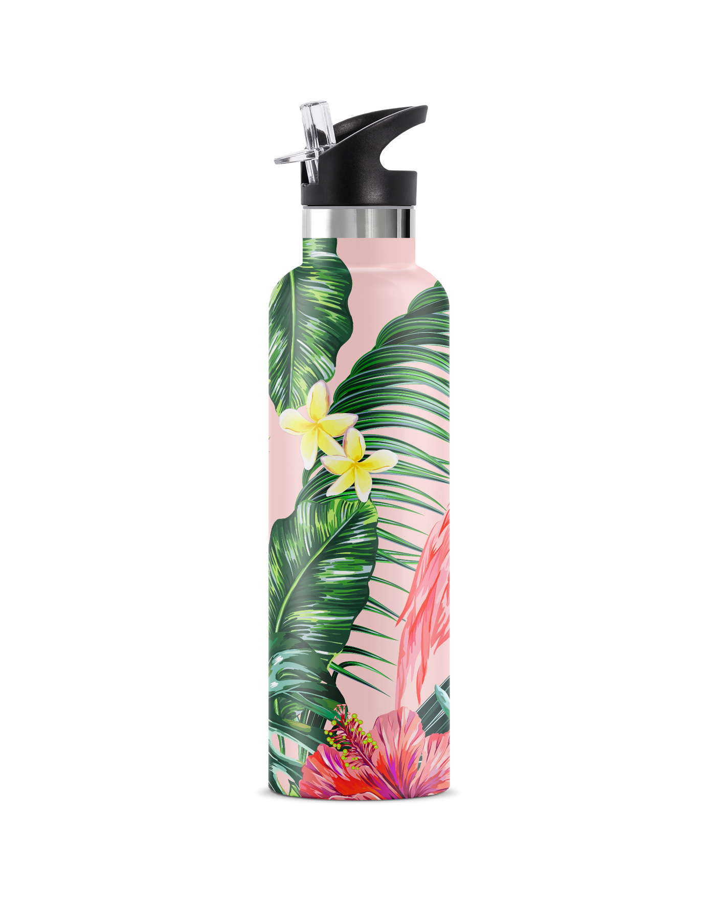 Flamingo | 25oz. Insulated Water Bottle - My Bougie Bottle