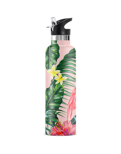 Flamingo | 25oz. Insulated Water Bottle - My Bougie Bottle