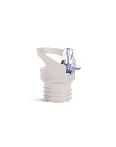 Flip ‘N’ Sip Lid Cream | 2 Straws + 1 Cleaner - My Bougie Bottle