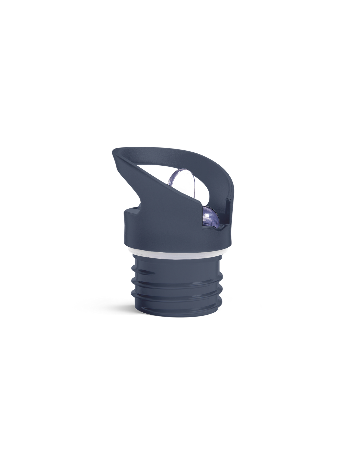 Flip ‘N’ Sip Lid Navy | 2 Straws + 1 Cleaner - My Bougie Bottle