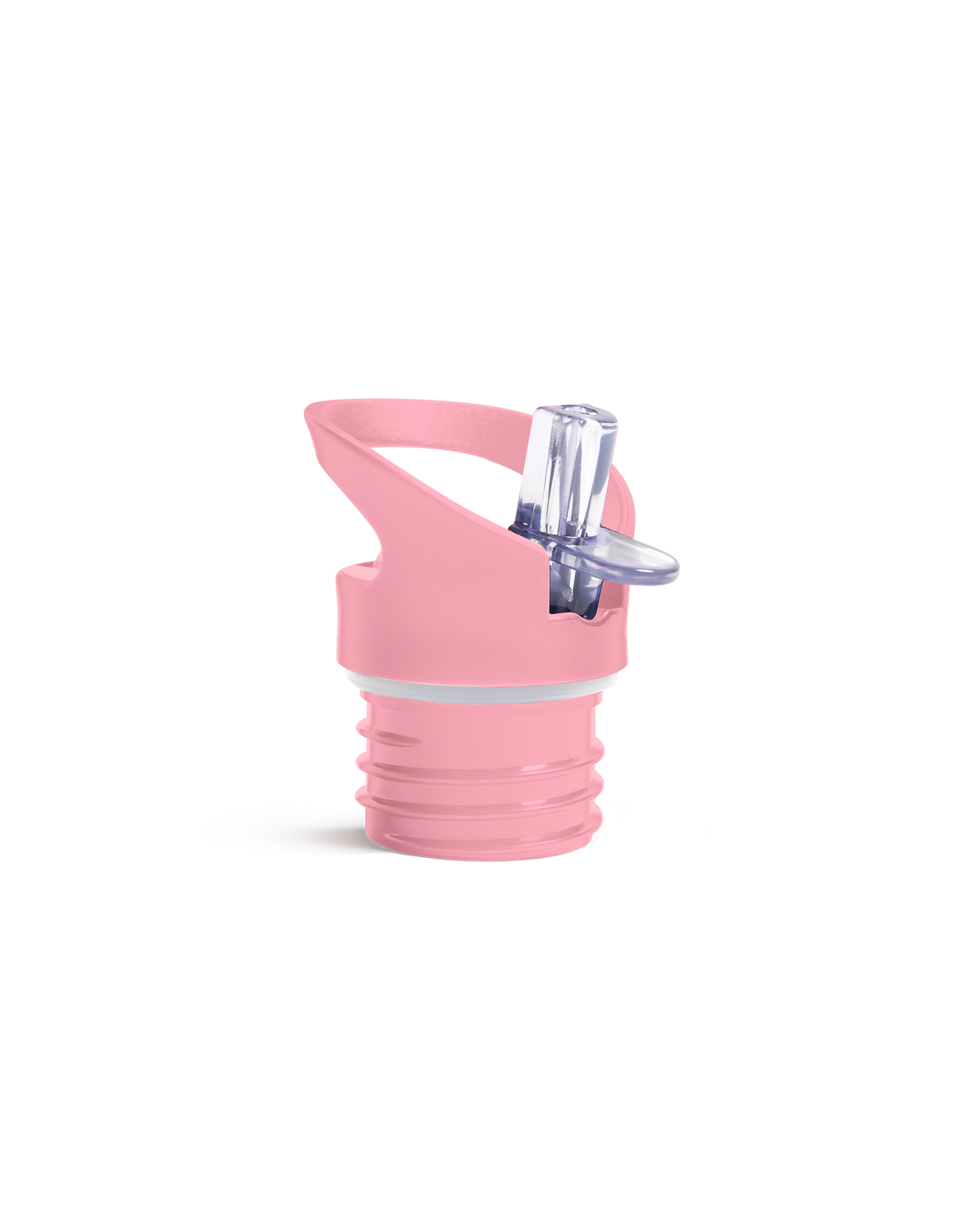 Flip ‘N’ Sip Lid Rose | 2 Straws + 1 Cleaner - My Bougie Bottle