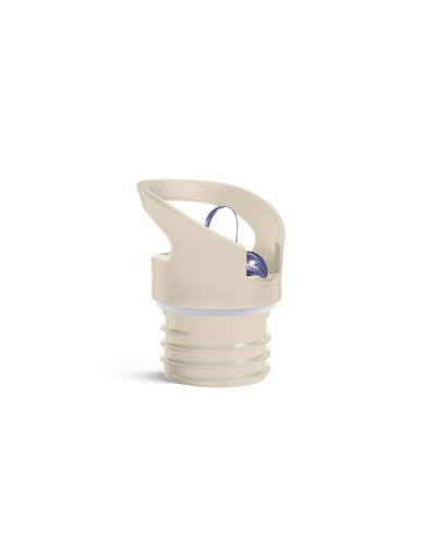 Flip ‘N’ Sip Lid Sand | 2 Straws + 1 Cleaner - My Bougie Bottle