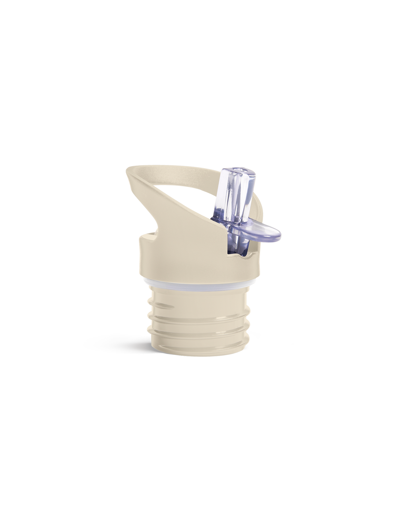 Flip ‘N’ Sip Lid Sand | 2 Straws + 1 Cleaner - My Bougie Bottle