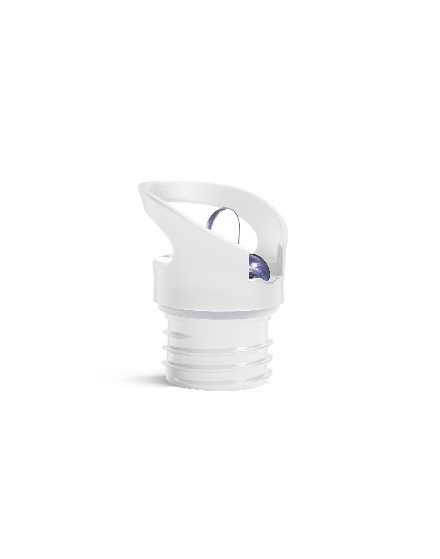 Flip ‘N’ Sip Lid White | 2 Straws + 1 Cleaner - My Bougie Bottle