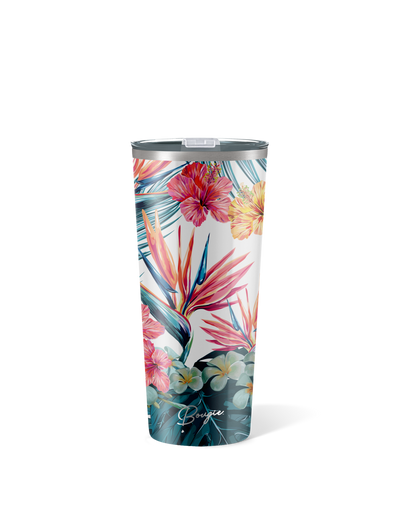 Hibiscus | 22oz. Insulated Tumbler - My Bougie Bottle