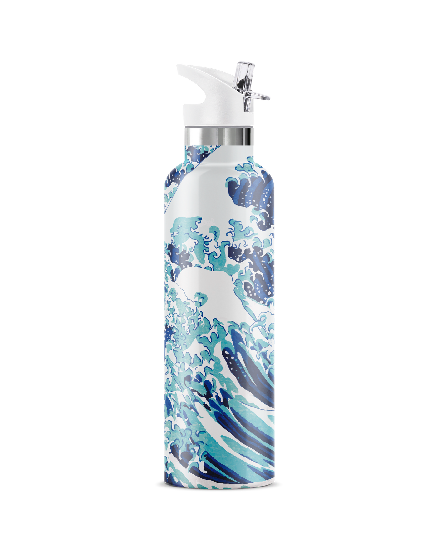Hokusai | 25oz. Insulated Water Bottle - My Bougie Bottle