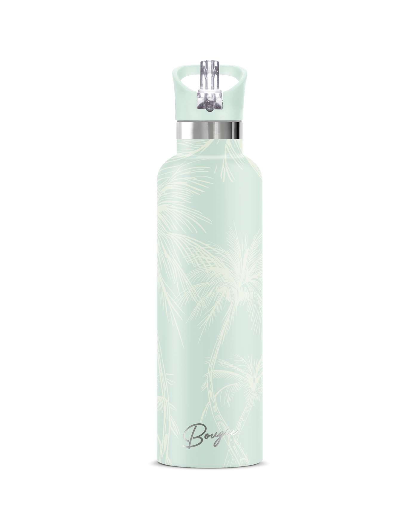 La Palmera Verde | 25 oz Insulated Water Bottle - My Bougie Bottle
