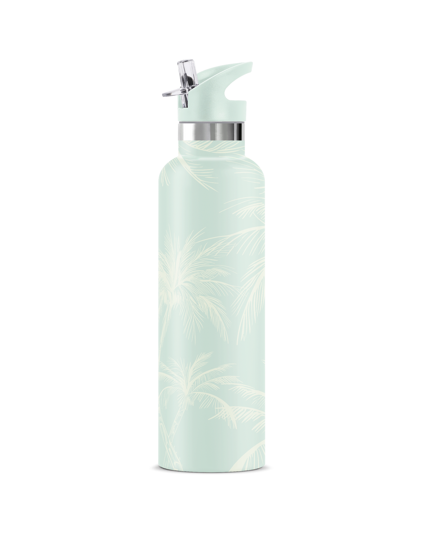 La Palmera Verde | 25 oz Insulated Water Bottle - My Bougie Bottle