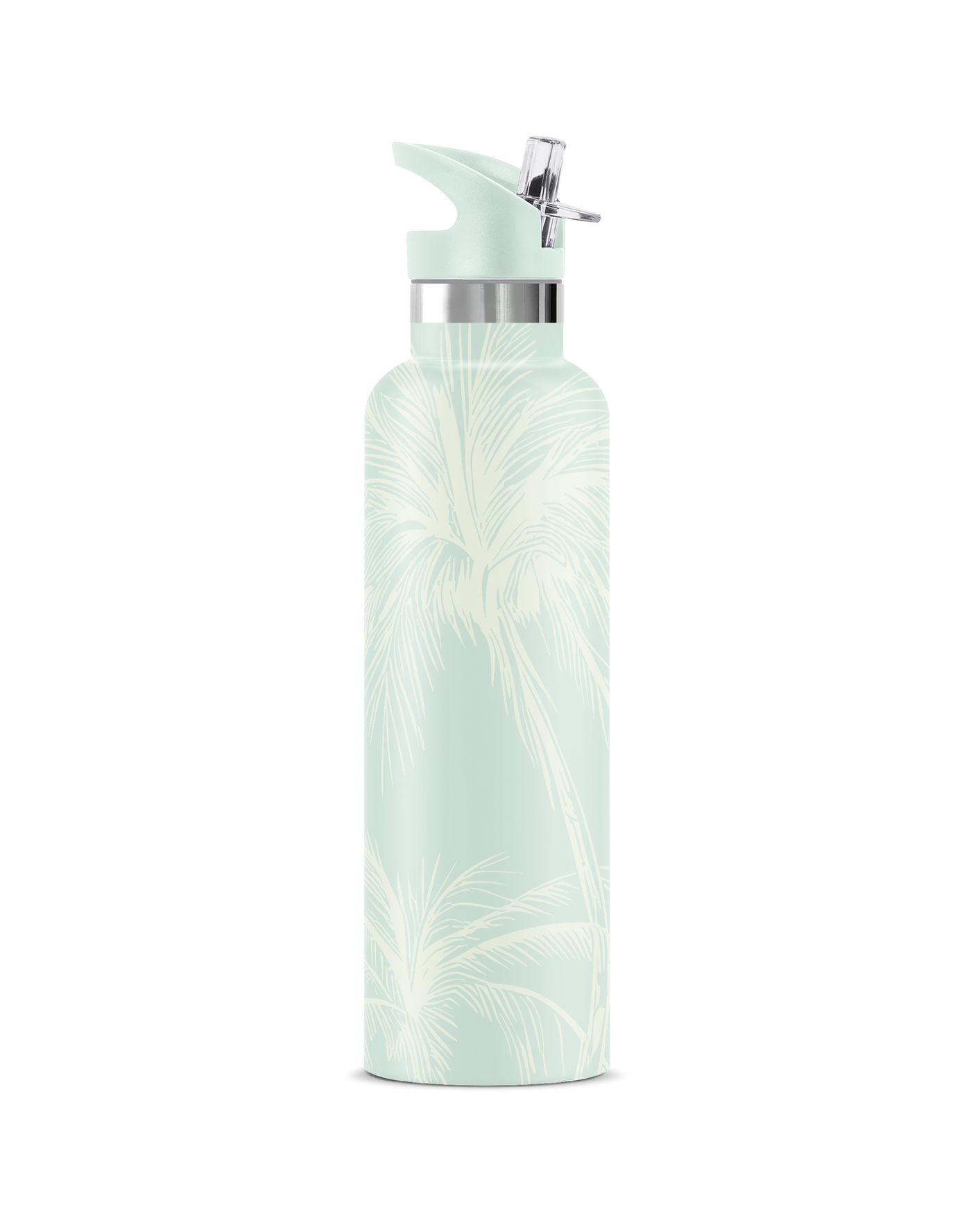 La Palmera Verde | 25 oz Insulated Water Bottle - My Bougie Bottle