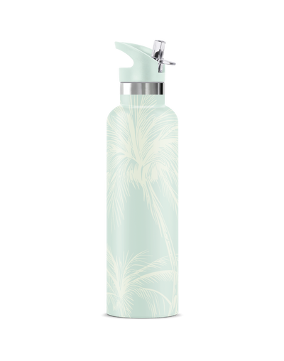 La Palmera Verde | 25 oz Insulated Water Bottle - My Bougie Bottle