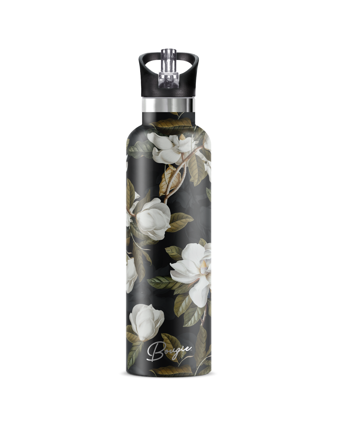 Magnolia | 25oz. Insulated Water Bottle - My Bougie Bottle