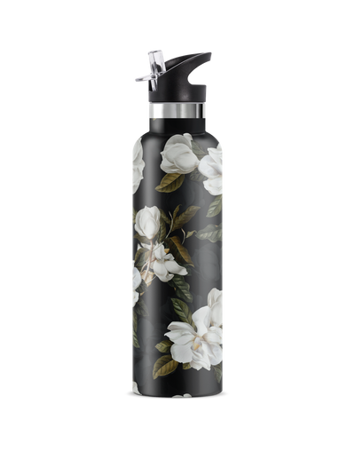 Magnolia | 25oz. Insulated Water Bottle - My Bougie Bottle