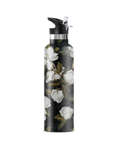 Magnolia | 25oz. Insulated Water Bottle - My Bougie Bottle