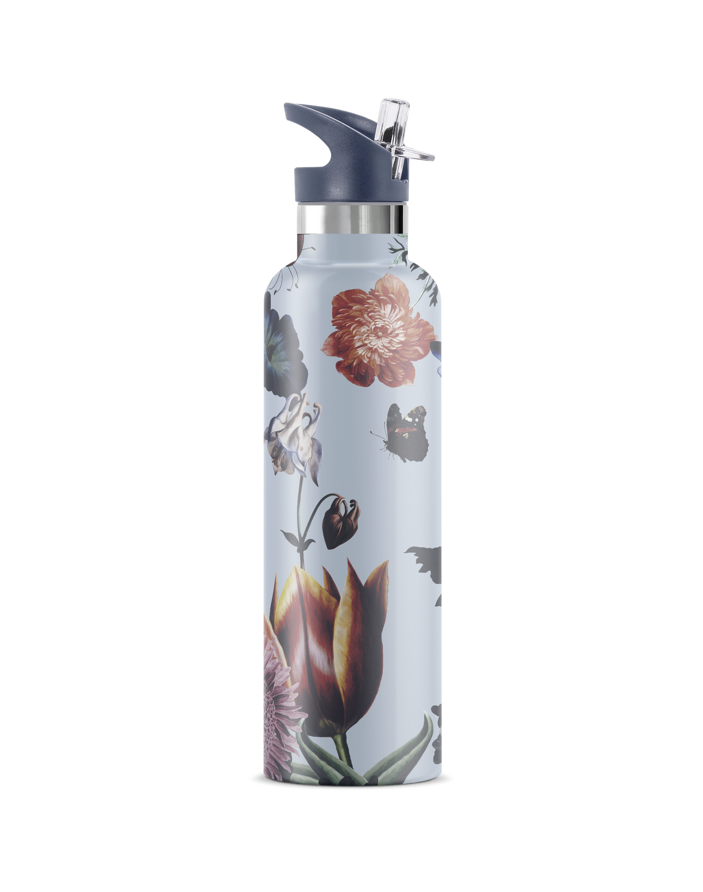 Nordic Fleur | 25oz. Insulated Water Bottle - My Bougie Bottle