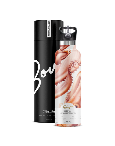 Octopoda | 25oz. Insulated Water Bottle - My Bougie Bottle