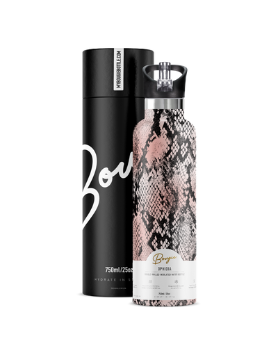 Ophedia | 25oz. Insulated Water Bottle - My Bougie Bottle