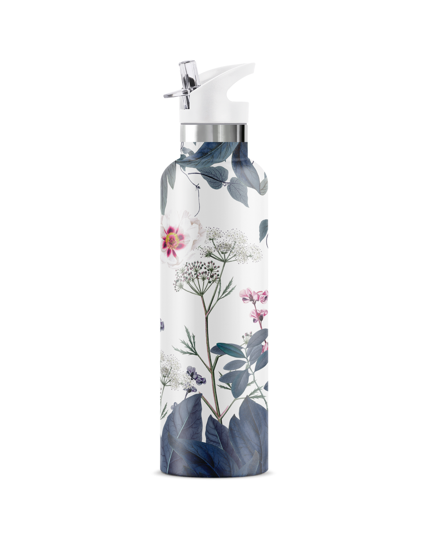 Peony | 25oz. Insulated Water Bottle - My Bougie Bottle
