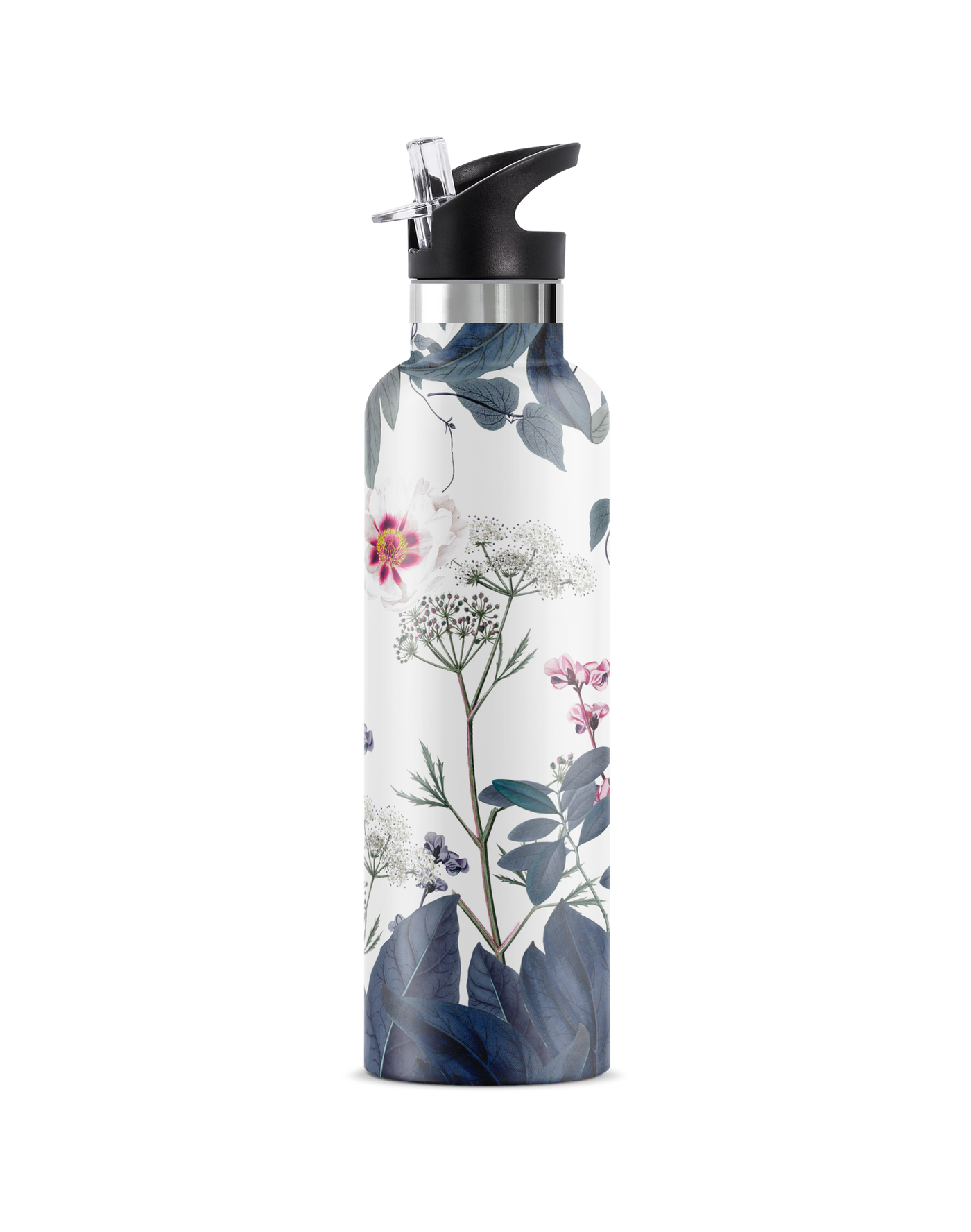 Peony | 25oz. Insulated Water Bottle - My Bougie Bottle