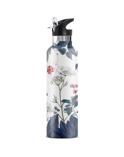 Peony | 25oz. Insulated Water Bottle - My Bougie Bottle
