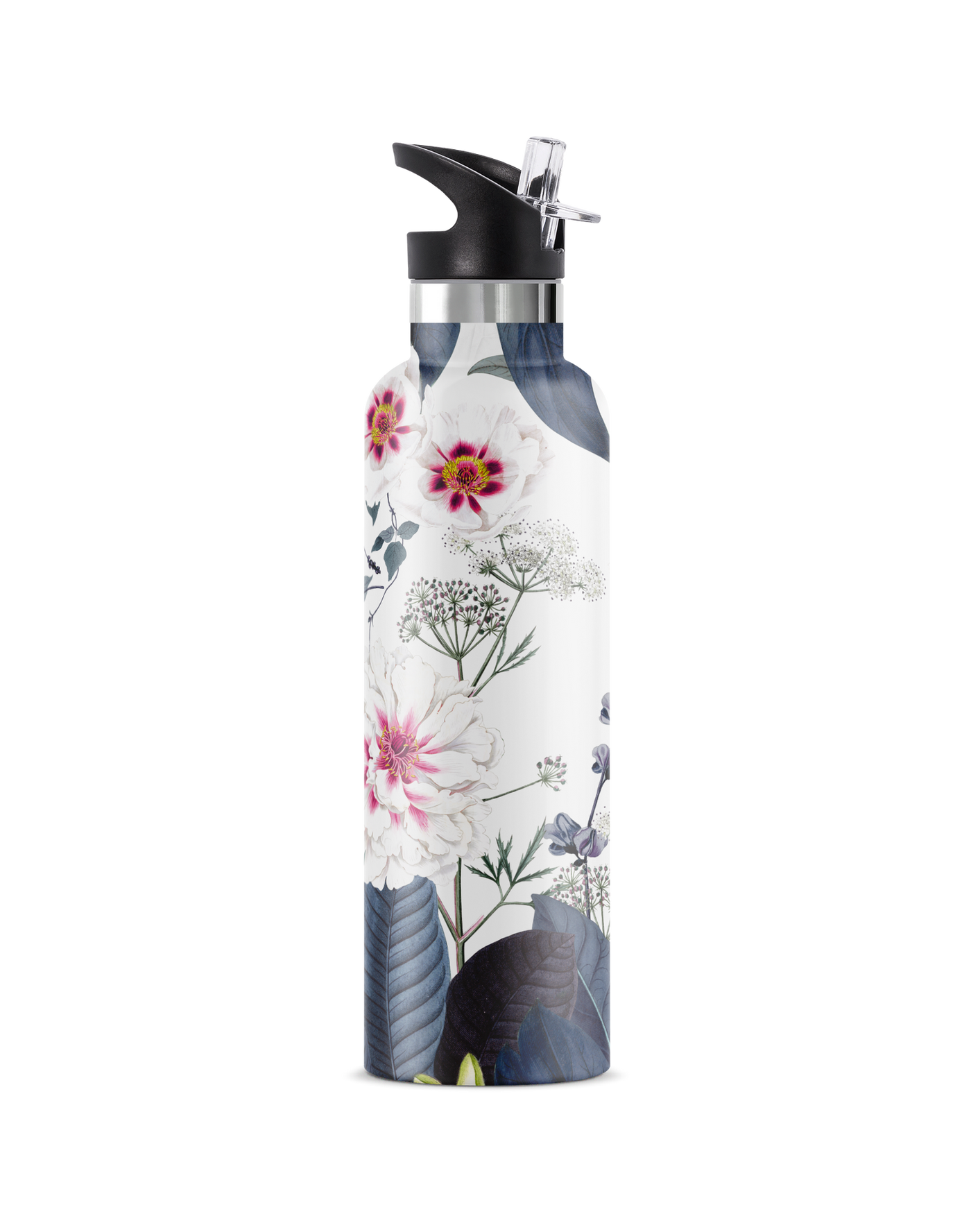 Peony | 25oz. Insulated Water Bottle - My Bougie Bottle