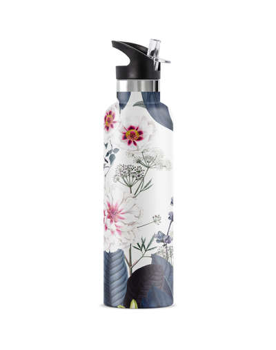 Peony | 25oz. Insulated Water Bottle - My Bougie Bottle
