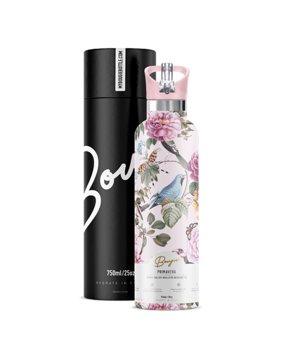 Primavera | 25oz. Insulated Water Bottle - My Bougie Bottle