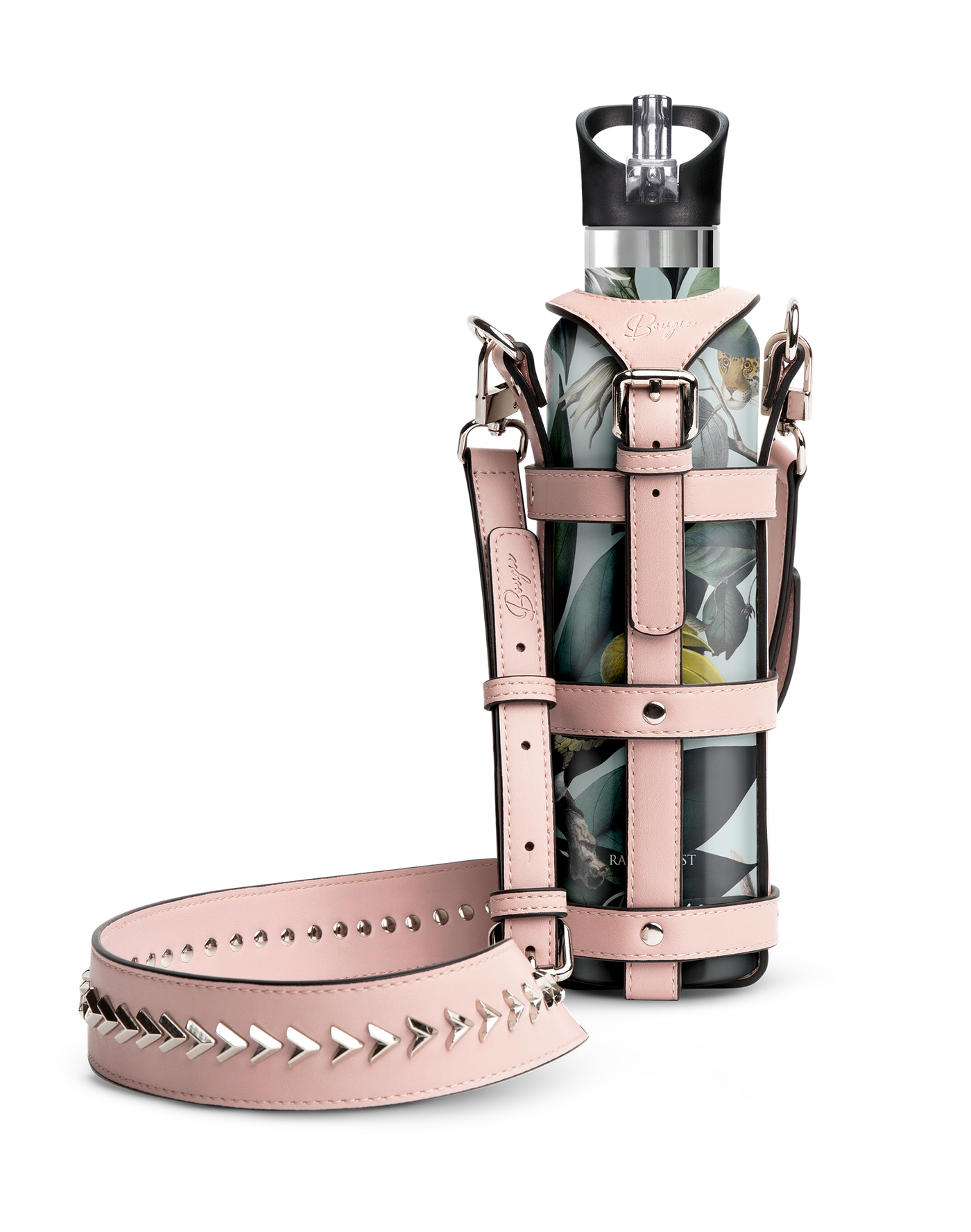 Sling Bottle Carrier | 38" Adjustable Strap - My Bougie Bottle