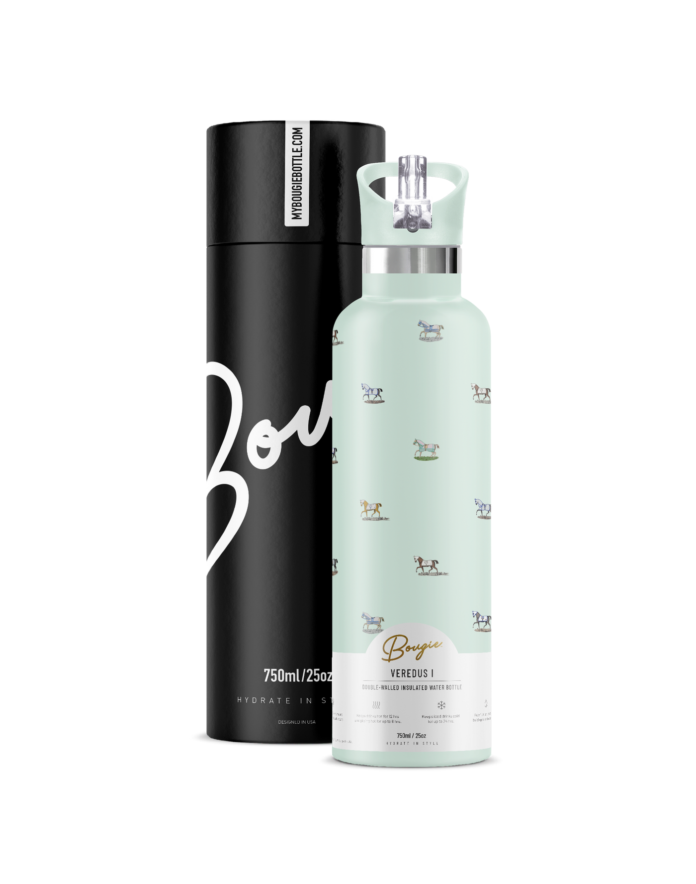 Veredus I | 25oz. Insulated Water Bottle - My Bougie Bottle