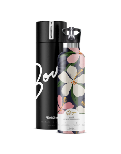 My Bougie Bottle Aloalo Design with Black Lid and Gift Tube