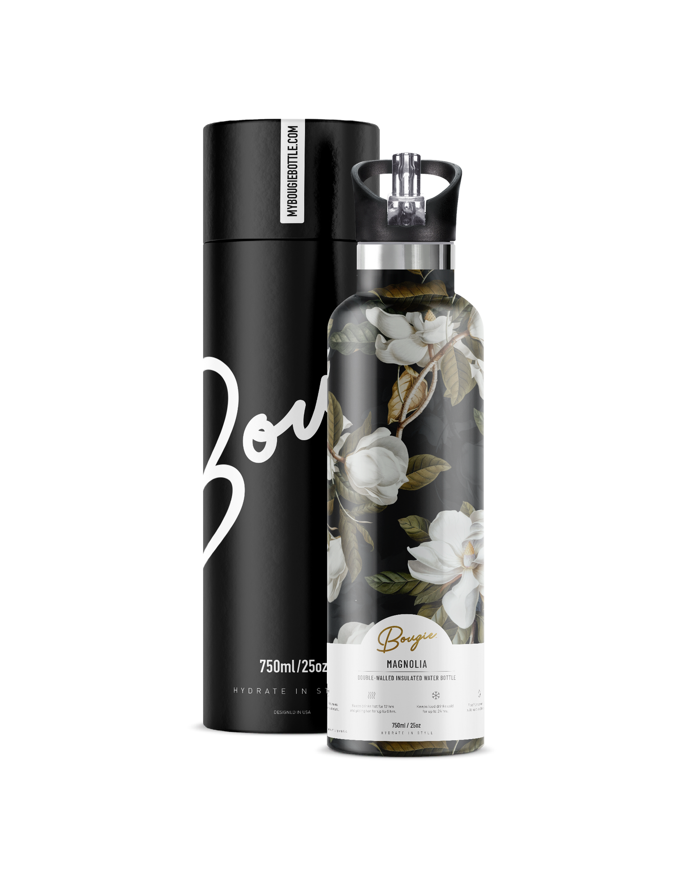 Magnolia Bottle with Gift Tube