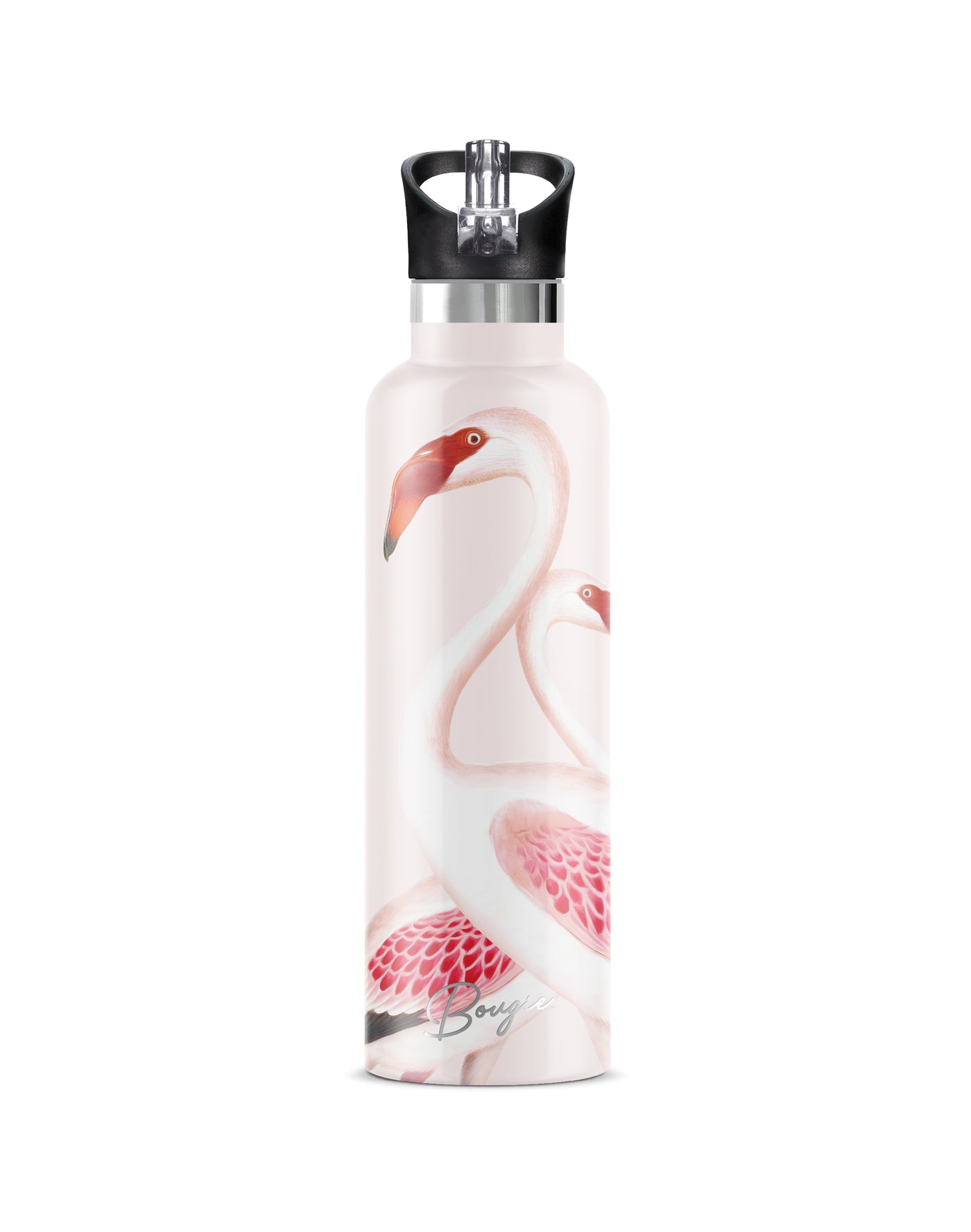 25 oz Insulated Flip'n'Sip Bottle | Puna vintage flamingo